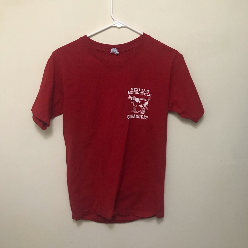 Señor frogs red short sleeve tee funny